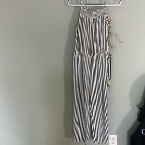 Old navy striped jumpsuit